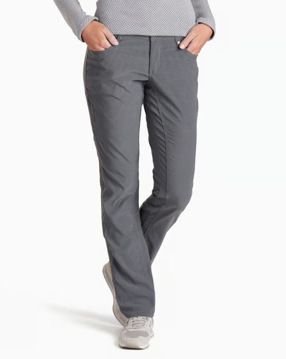 Kuhl Women's Trekr Pant Charcoal Hiking Outdoors Adventure Size 8